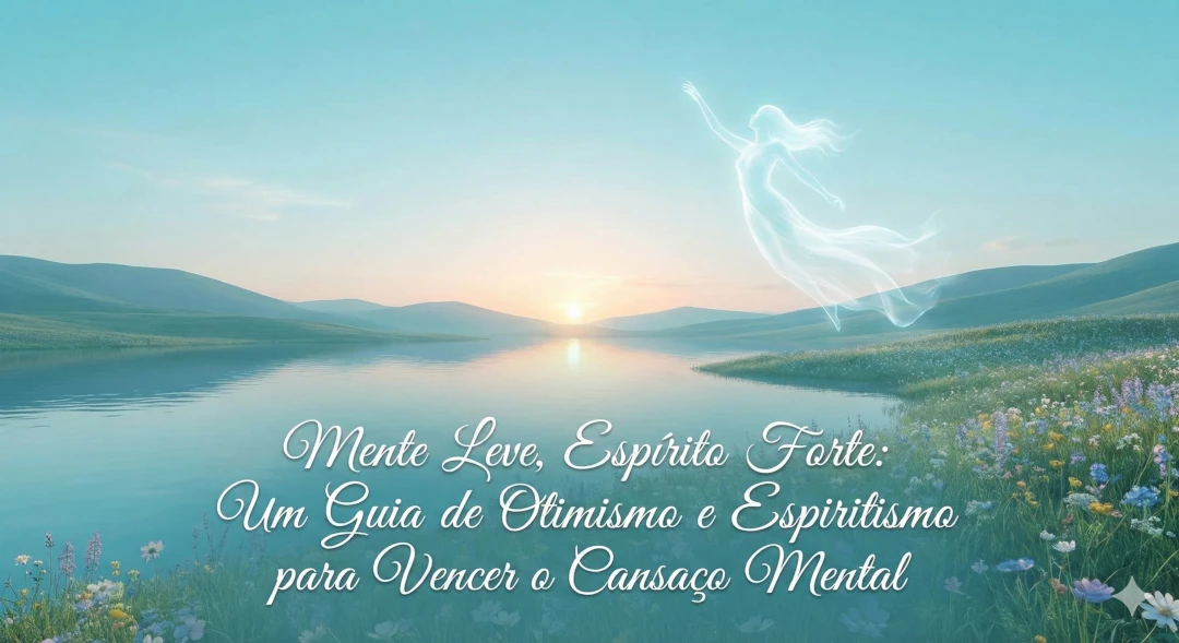 Paisagem natural com luz suave simbolizando paz mental e espiritualidade.